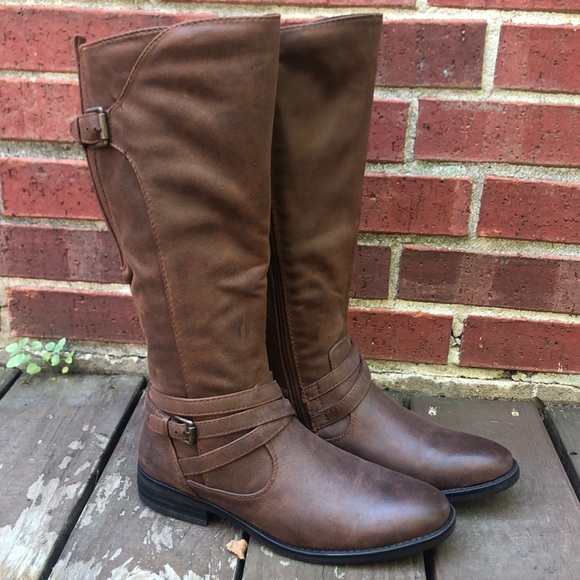 BareTraps | Shoes | Baretraps Alysha Brown Knee High Riding Boots Size 9  Sb8 | Poshmark